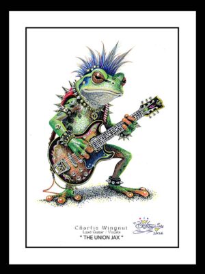 No. 163 Charlie Wingnut ( All "Cutie" artworks are offered in A4 size only )